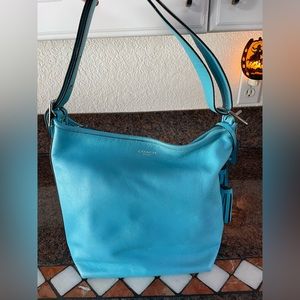Turquoise Coach Bag